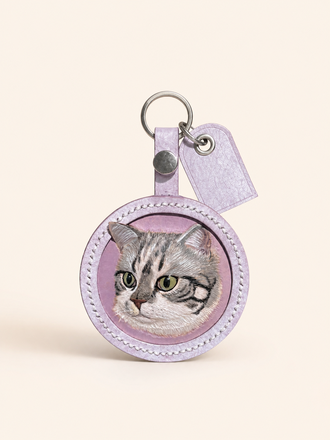 Pet Portrait Keyring