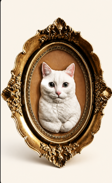 Framed Pet Portrait